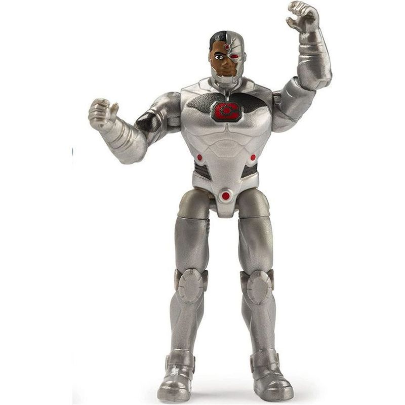 SPIN MASTER - Juguete muñeco figuras de acción cyborg dc comics