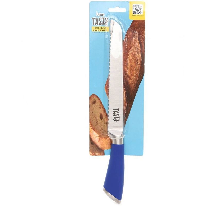 TASTY - Cuchillo para pan tasty en acero inoxidable