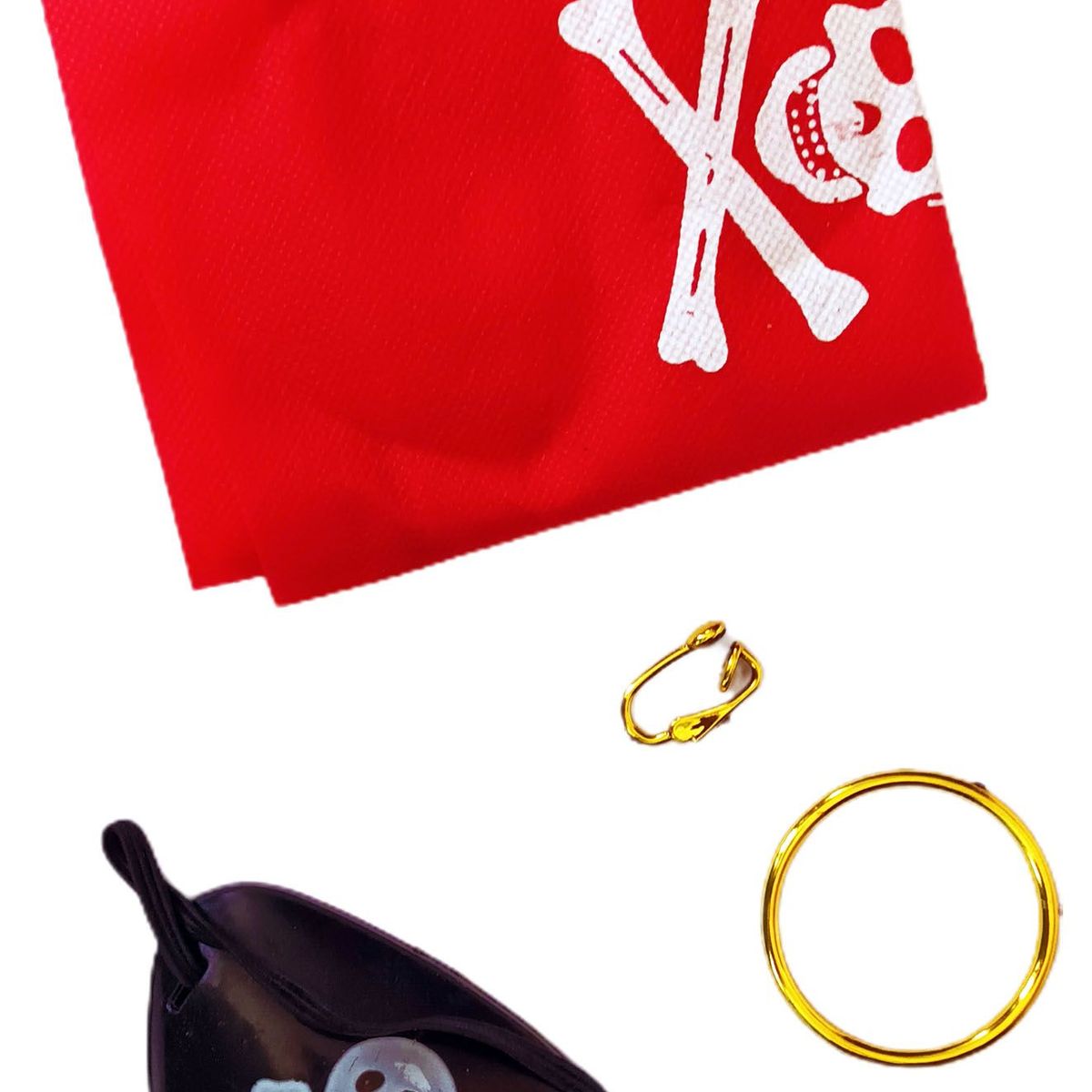 GENERICO - Kit De Accesorios Para Disfraz De Pirata Para Niños