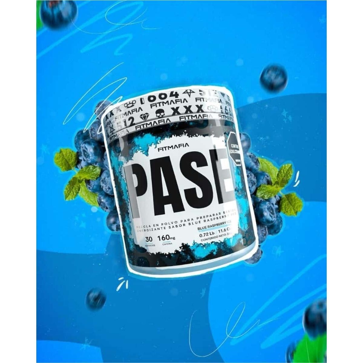 PROSCIENCE - PASE Pre-workout con Cafeina 330gr Fitmafia