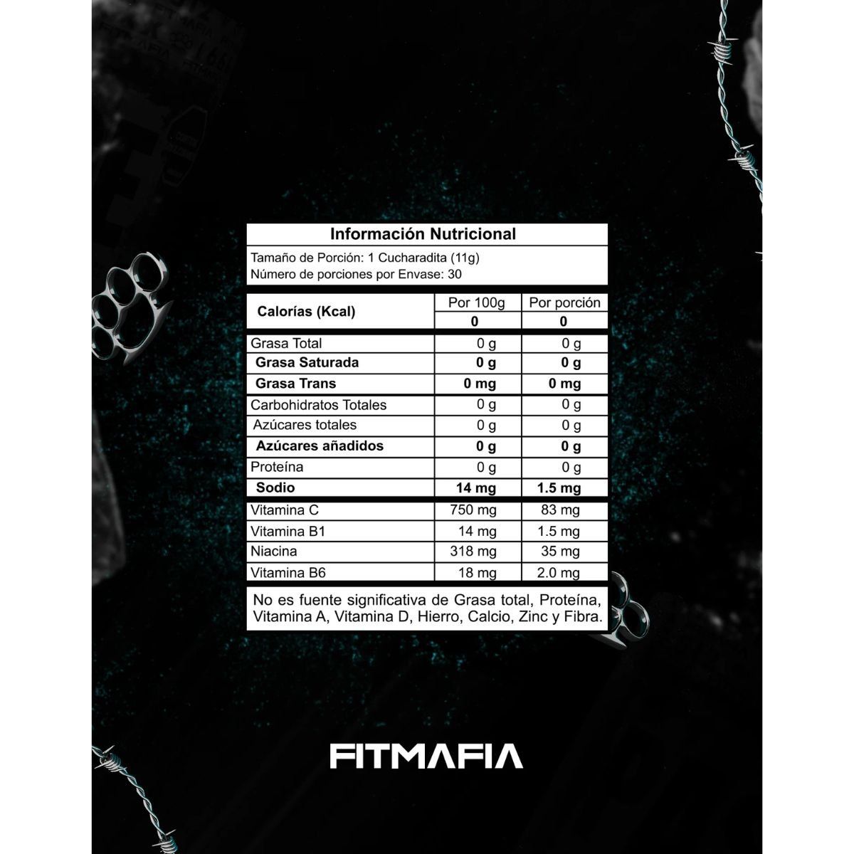 PROSCIENCE - PASE Pre-workout con Cafeina 330gr Fitmafia