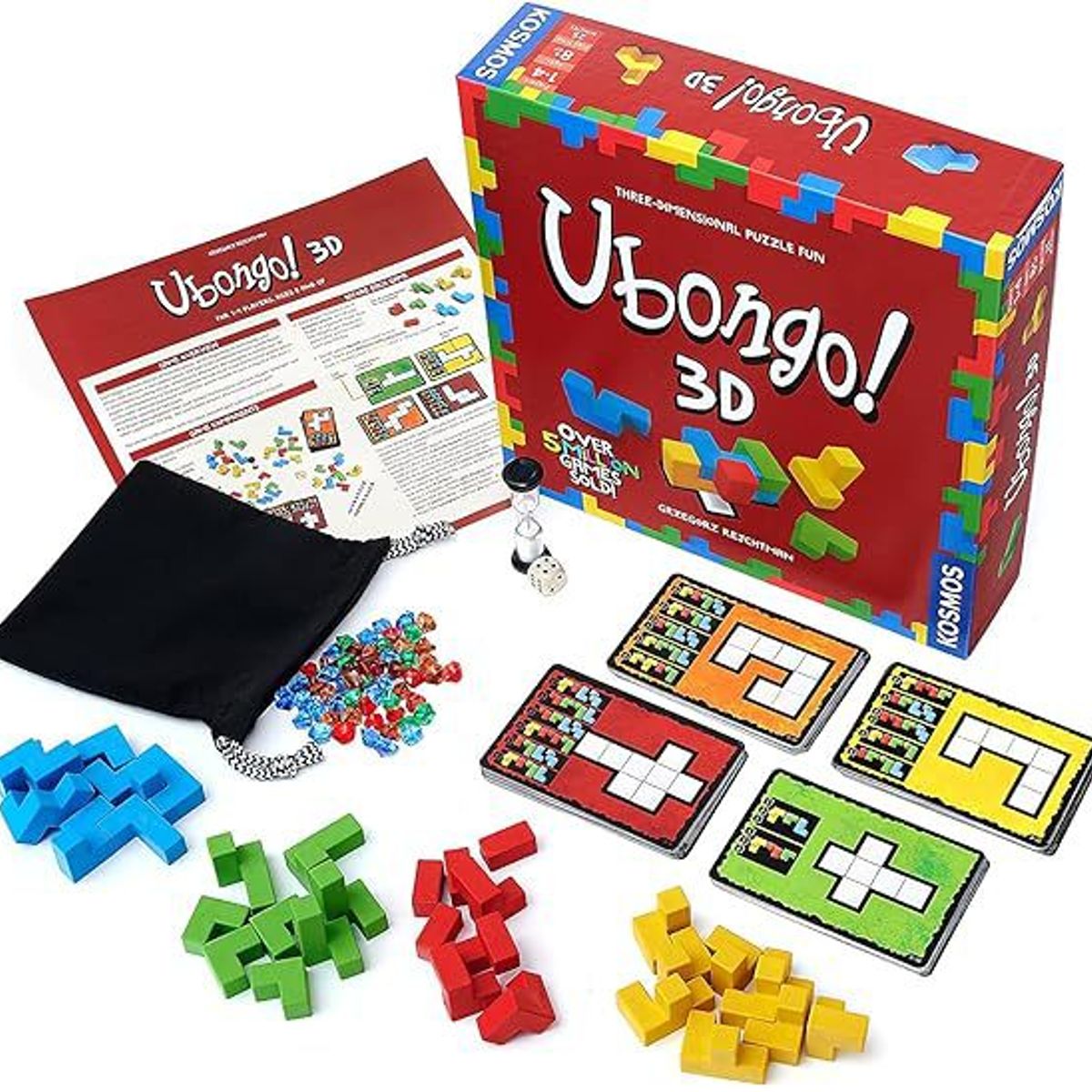 GENERICO - Juego de mesa Ubongo 3D