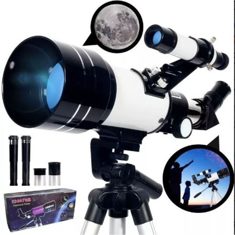 GENERICO - Telescopio monocular astronómico f30070 estrellas