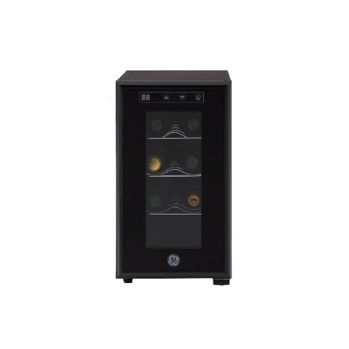GENERAL ELECTRIC - Cava de vinos 8 botellas con panel digital ge - gw8xdbb