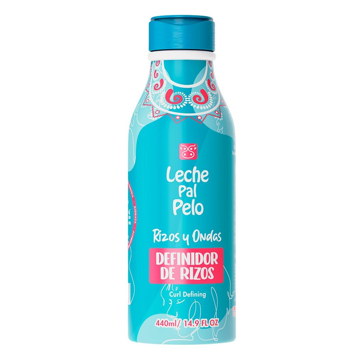 LECHE PAL PELO - Definidor de rizos - Leche pal pelo rizos y ondas 440ml