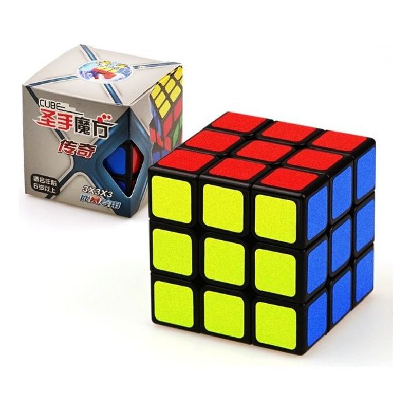 SHENGSHOU - Cubo De Rubik 3x3 Legend ShengShou - Negro