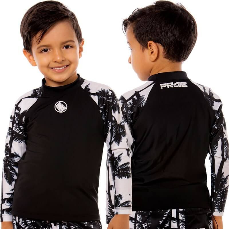 PRAIE - Buzo de Traje de Baño Niño PRAIE 2014AN Palmeras Manga Larga