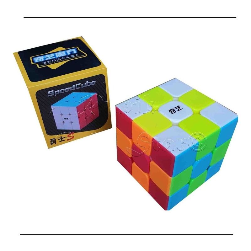 QIYI - Cubo De Rubik 3x3 QiYi Warrior W - Stickerless