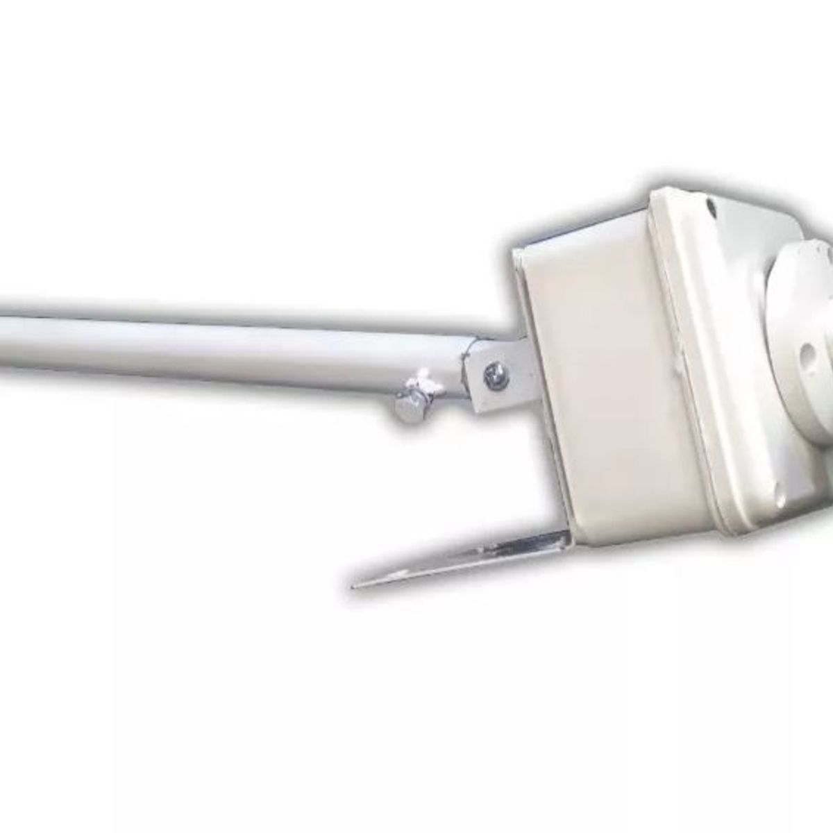 GENERICO - Brazo Extensor Para Cámara De Seguridad 50 cm extensible a 1M / Blanco