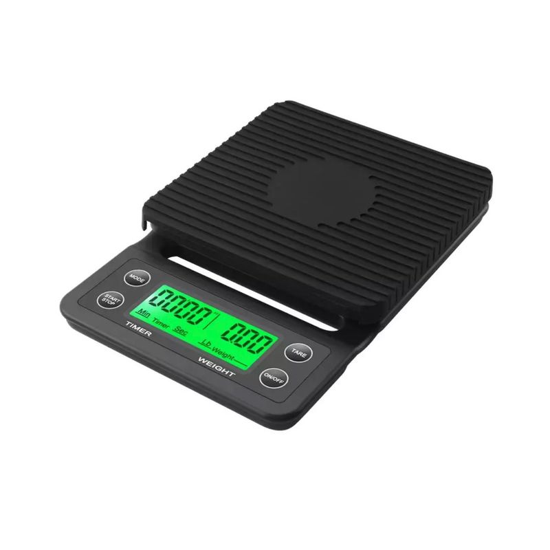 GENERICO - Gramera Cafe Profesional Cronometro 0,1g Hasta 3 Kg Gramera