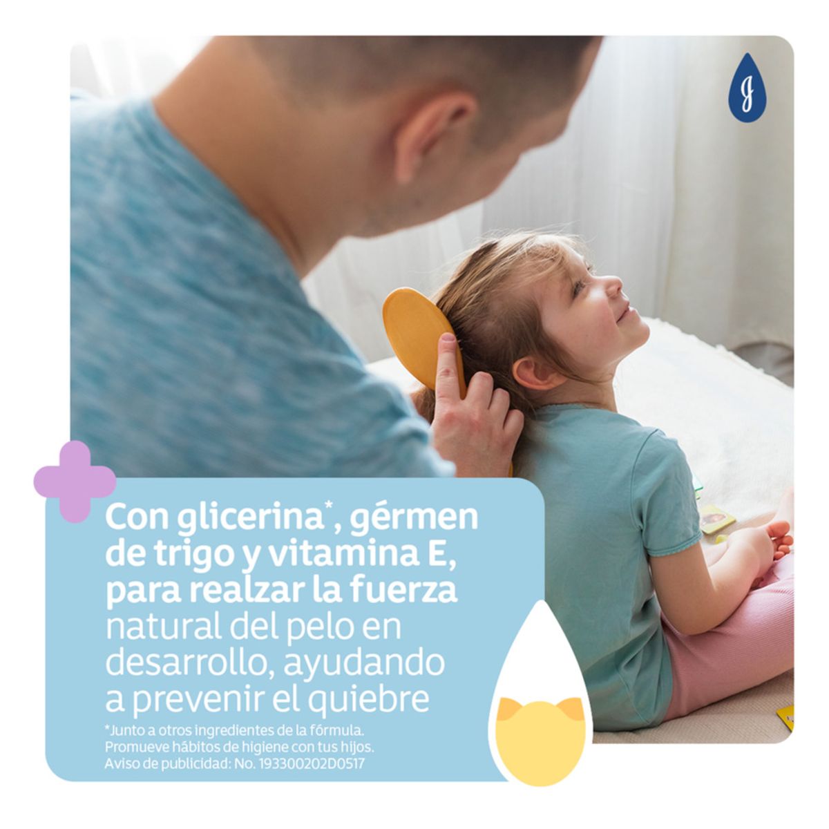 JOHNSON'S BABY - Spray Peinar Johnsons Baby Fuerza Y Vitamina X 200ml