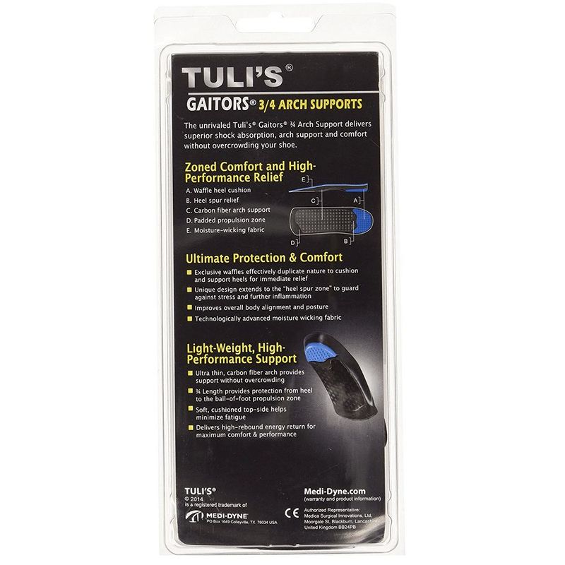 GENERICO - Plantilla Talonera Tulis Gaitors Talla S X 2 Und