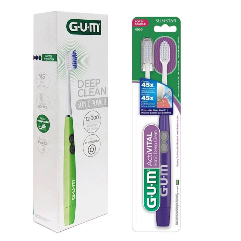 GUM - Cepillo Dental Electrico Gum Sonic Suave