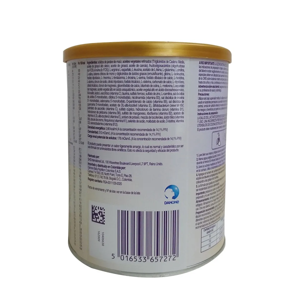 GENERICO - Formula Infantil Neocate Syneo 0-12m X 400g