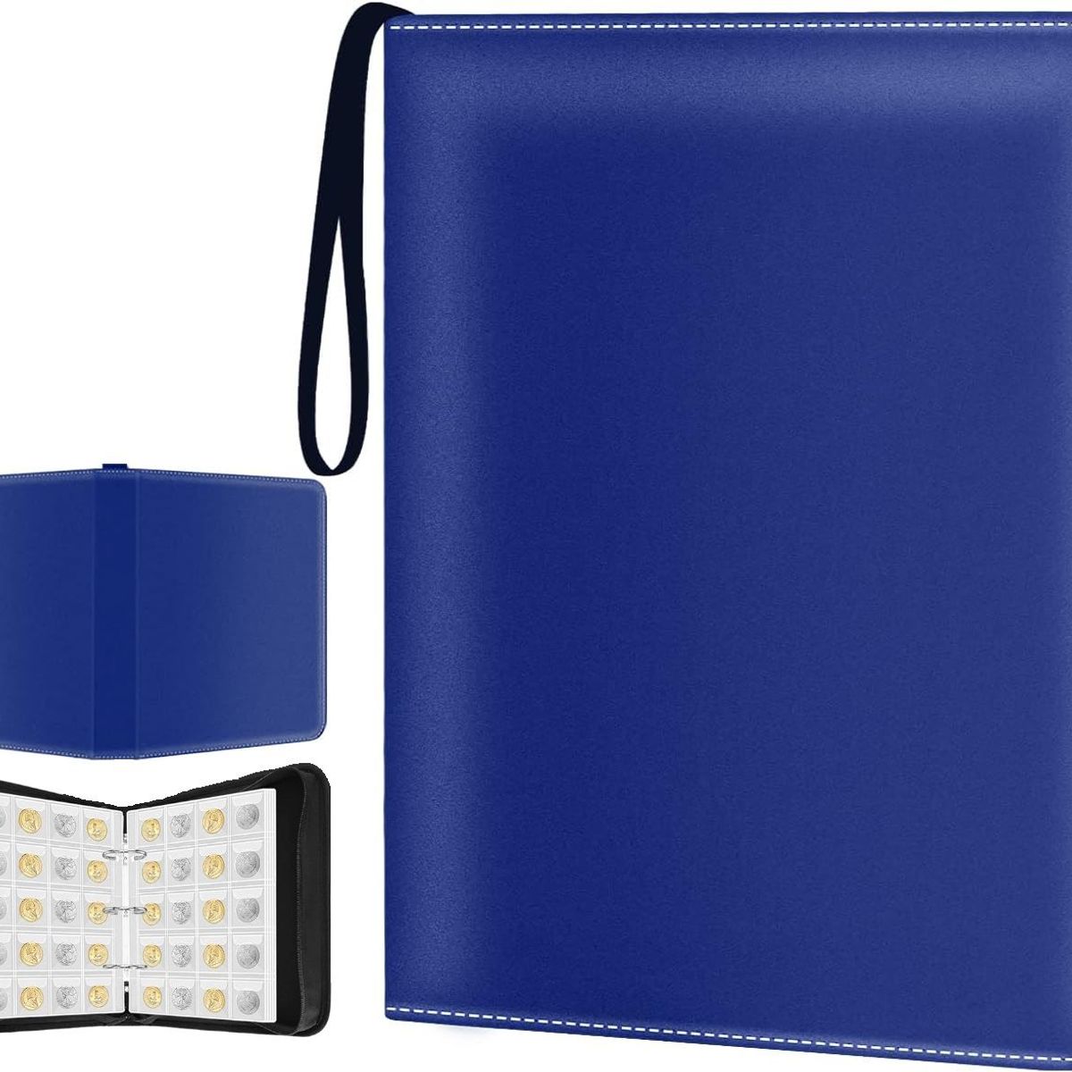 GENERICO - Album Azul Para Coleccion 200 Monedas