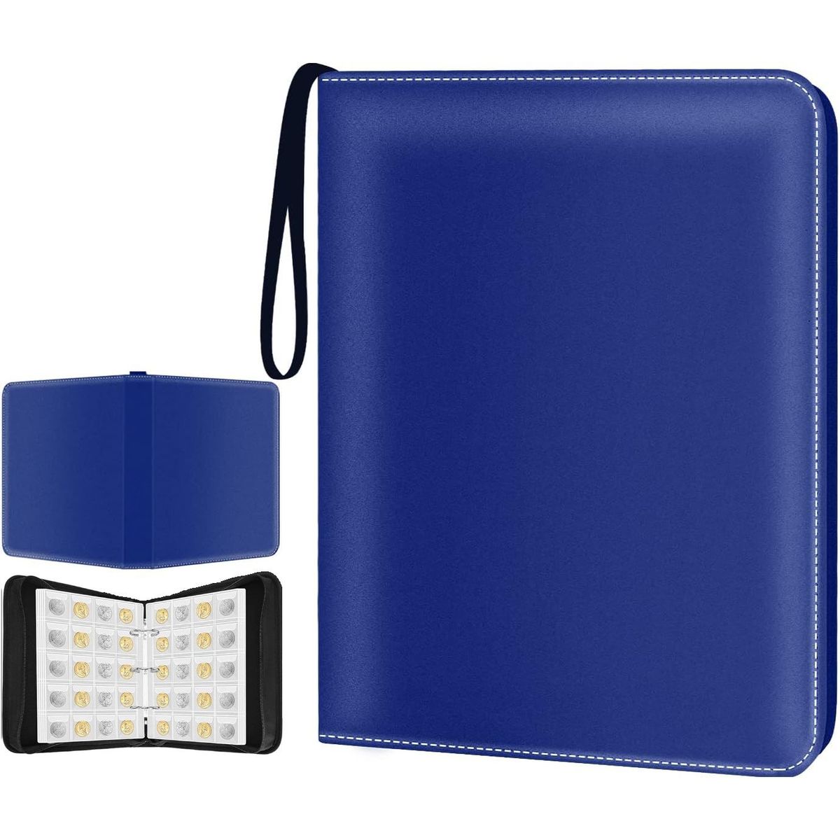 GENERICO - Album Azul Para Coleccion 200 Monedas