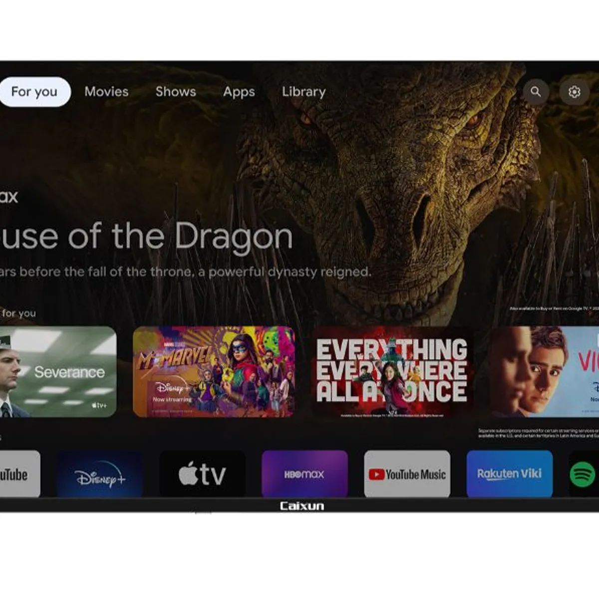 CAIXUN - Televisor CAIXUN led 43 pulgadas Uhd4K..