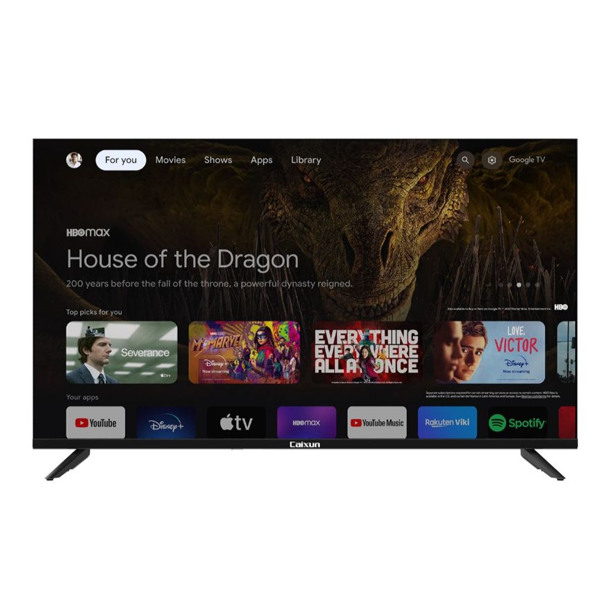 CAIXUN - Televisor CAIXUN led 43 pulgadas Uhd4K..