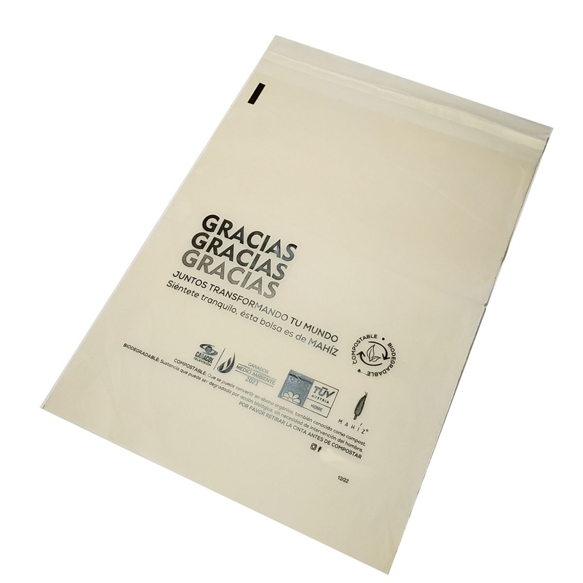 GENERICO - Bolsa de maíz Para Envíos - Grande (30x40)cm x 50 Uds