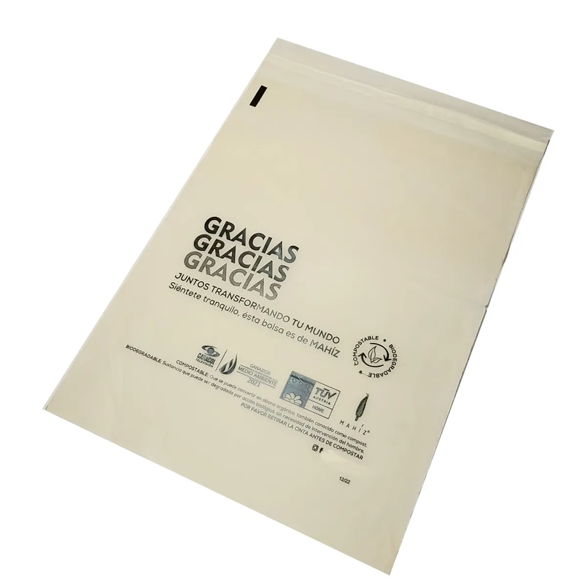 GENERICO - Bolsa de maíz Para Envíos - Grande (30x40)cm x 50 Uds