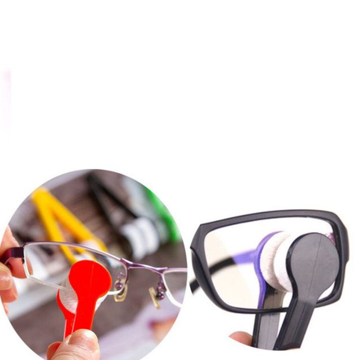 GENERICO - Limpiador De Gafas Multifuncional Portátil Herramienta 2 Und