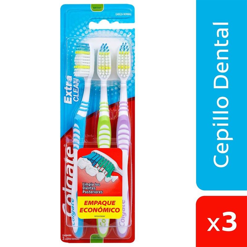 COLGATE - Cepillo Dental Colgate Extra Clean X 3und