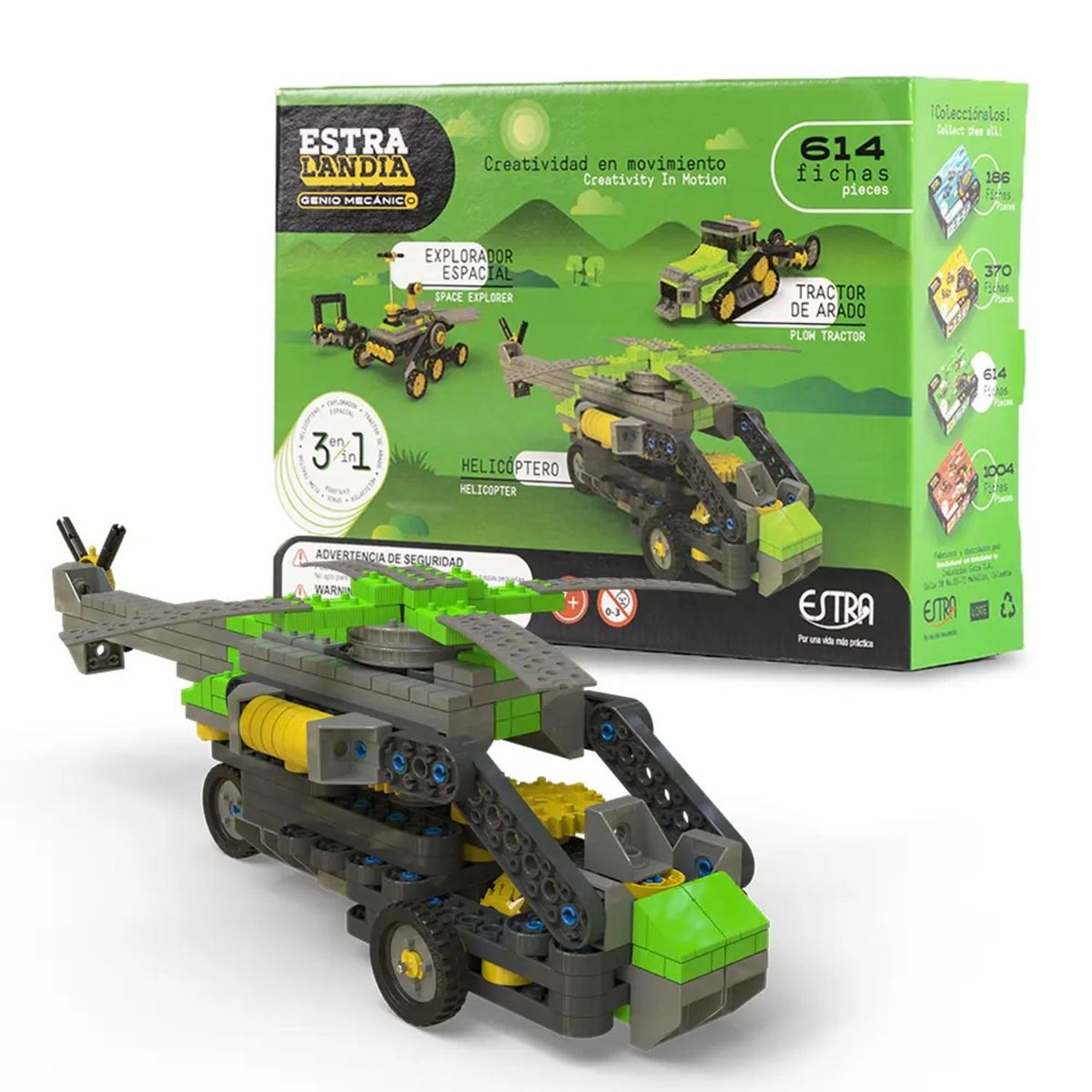 ASMODEE - Estralandia Genio Mecanico - 614 Fichas