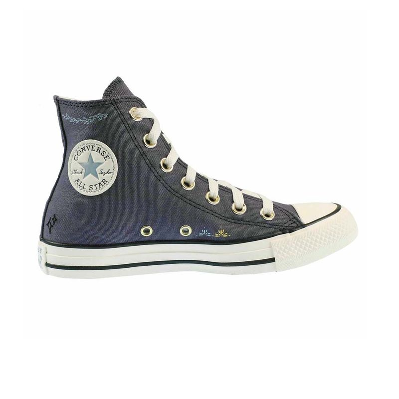 CONVERSE - Tenis Converse Botas Chuck Taylor Star Mujer-Morado Grisáceo