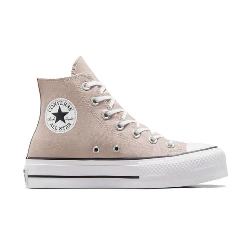 CONVERSE - Tenis Converse Botas Taylor All Star Lift Mujer-Beige