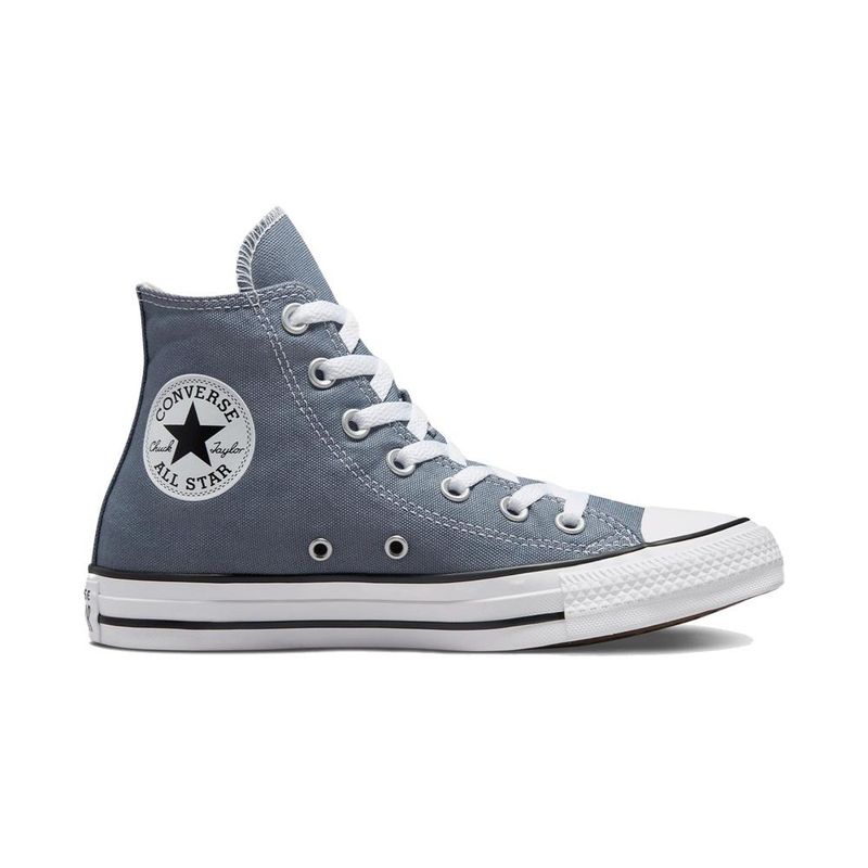 CONVERSE - Tenis Converse Botas Chuck Taylor All Star Unisex-Gris Osc