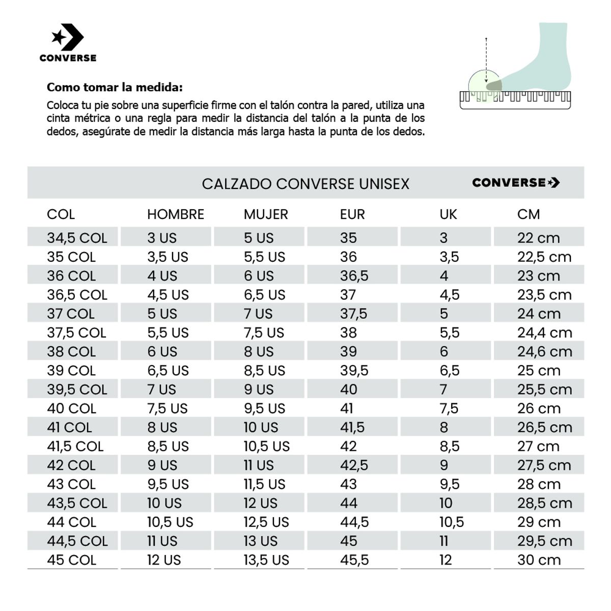 CONVERSE - Tenis Converse Chuck Taylor All Star Unisex-Gris