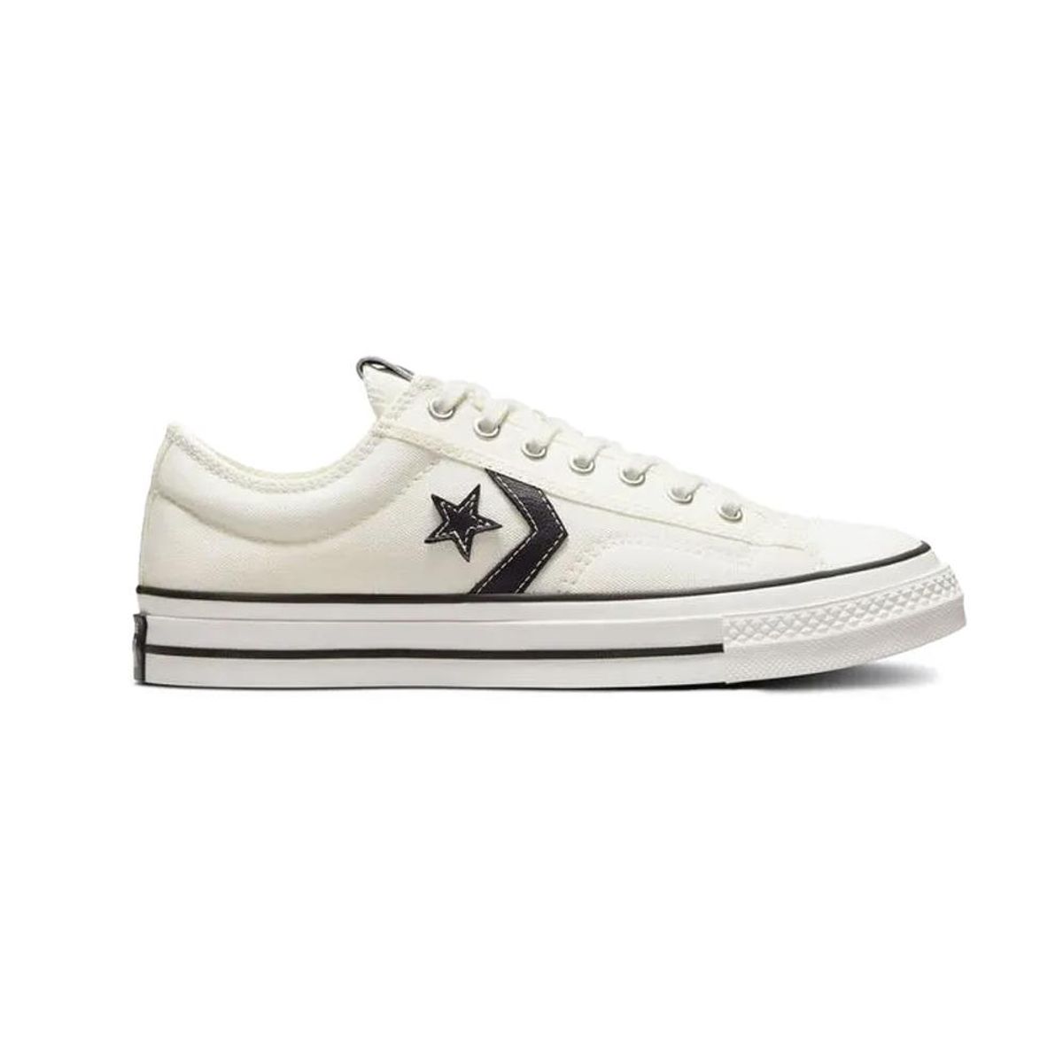 CONVERSE - Tenis Converse Star Player 76 Unisex-Blanco/Negro