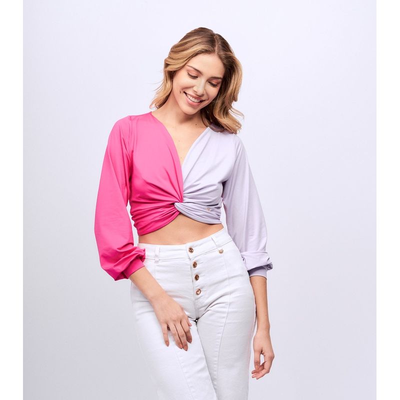 DEREK - Blusa Para Mujer Manga Larga Derek