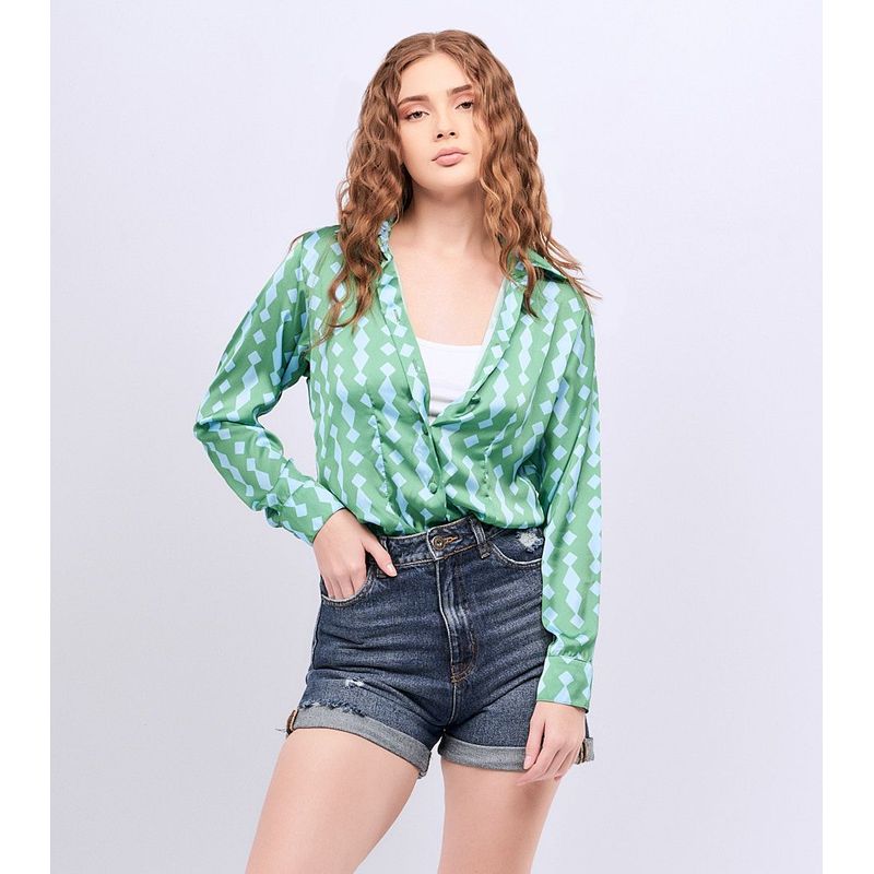 UNSER - Camisa Para Mujer Comfot Manga Larga Unser