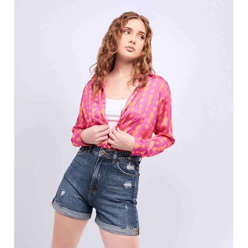 UNSER - Camisa Para Mujer Comfot Manga Larga Unser