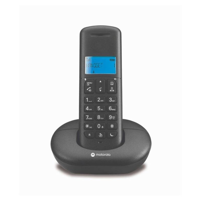 MOTOROLA - Teléfono inalámbrico motorola e250 ca negro