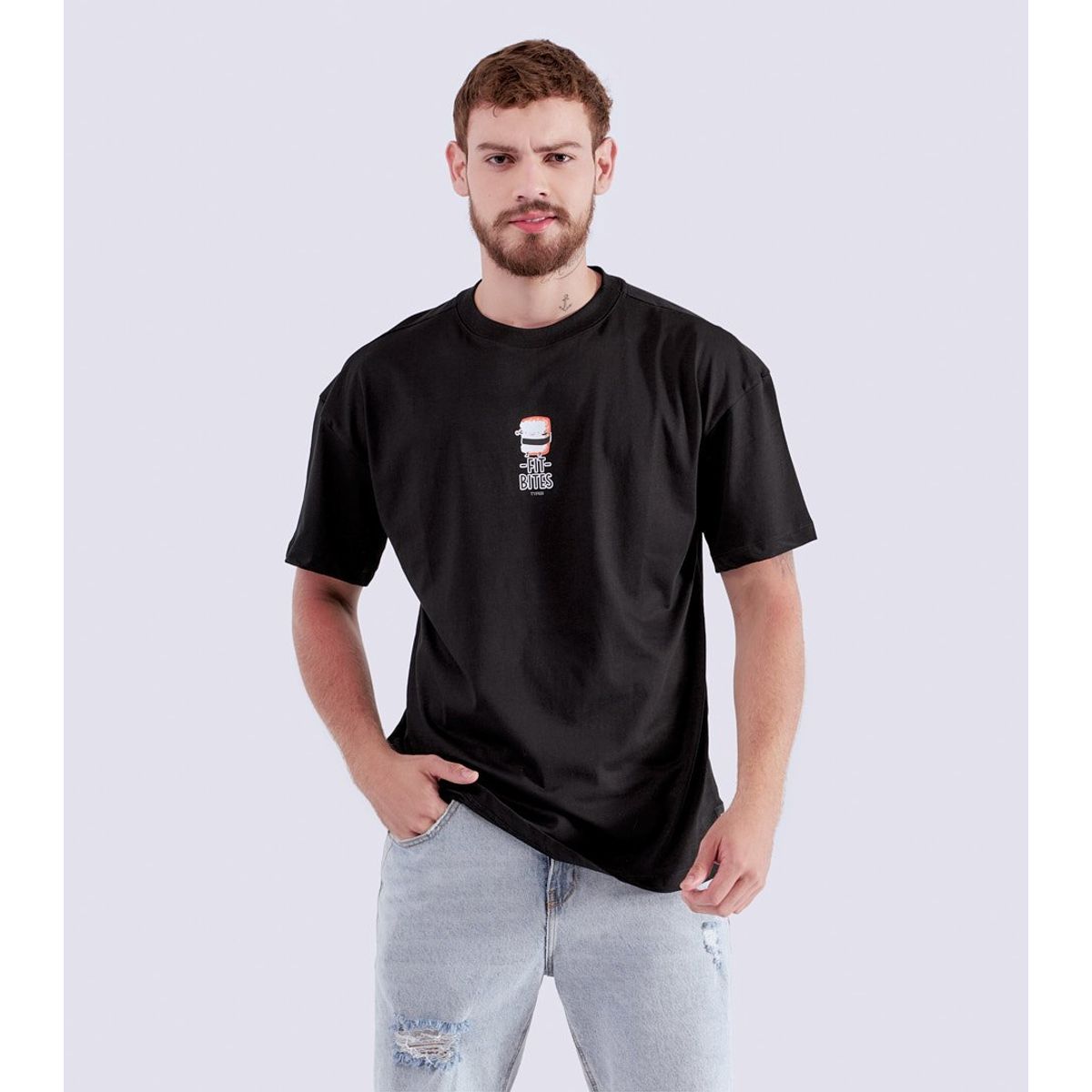 TYPER - Camiseta Para Hombre Oversize Typer