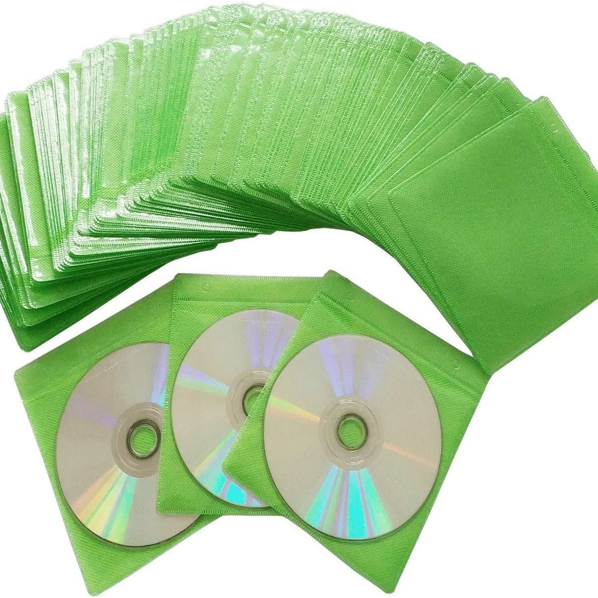 POINTER - Funda Sobre Doble Bolsillo En Felpa Para Cd O Dvd X100 Unds