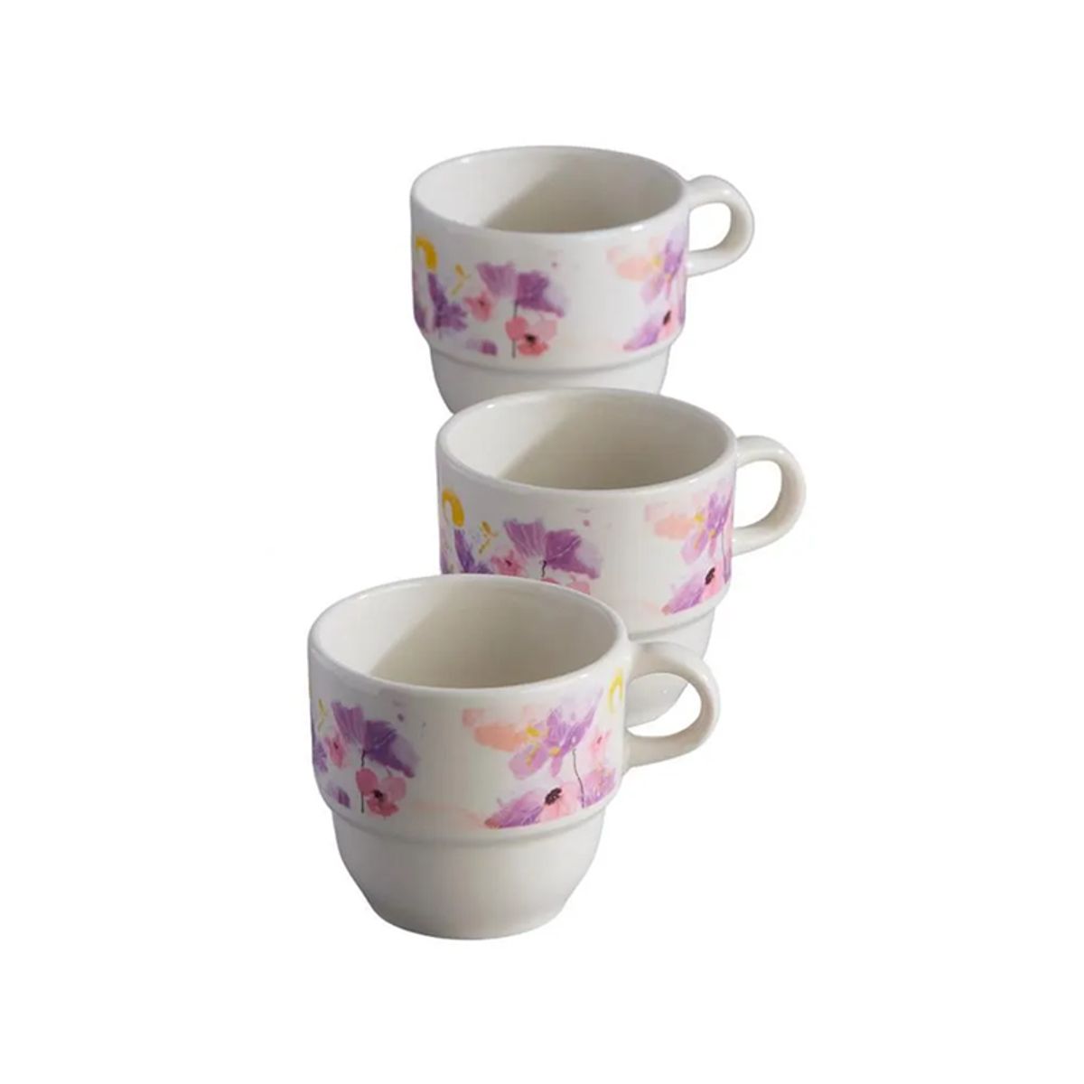 CORONA - Set X3 Pocillos Corona Apilables Rosetta 2014ml