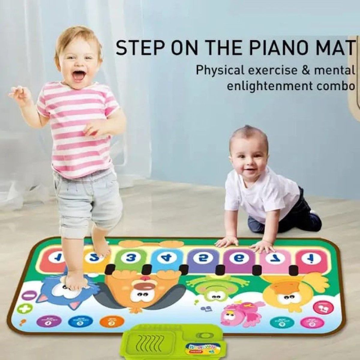 GENERICO - Tapete Interactivo Para Bebé Tipo Piano 13 Sonidos