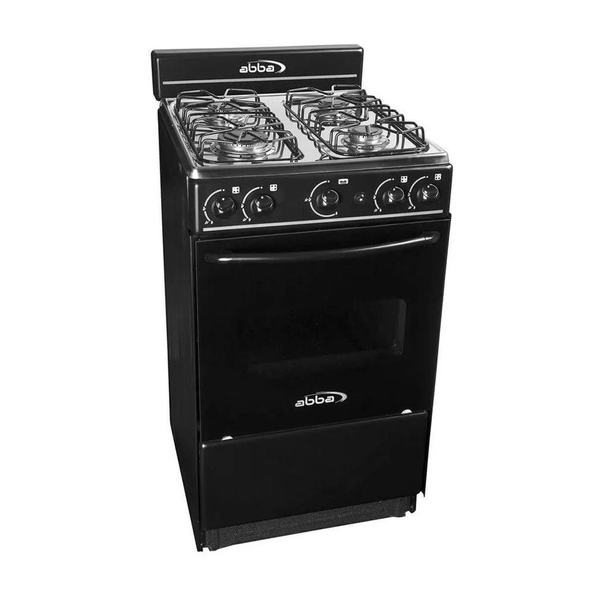 ABBA - Estufa Abba 50 cm gas propano Negro AT1015PN