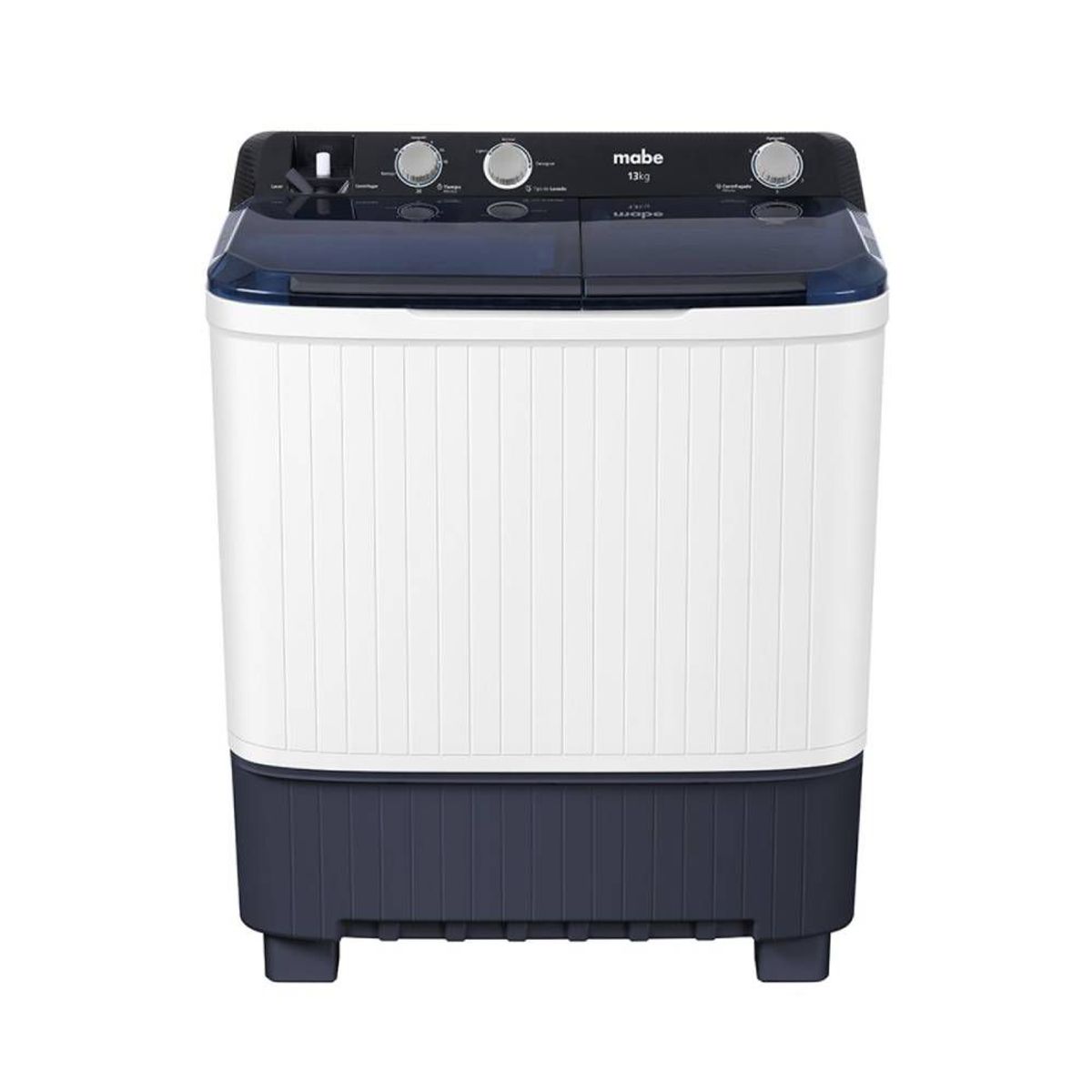 MABE - Lavadora Mabe Semiautomática Propela 13 Kg Blanca LMD3123HBAB0.
