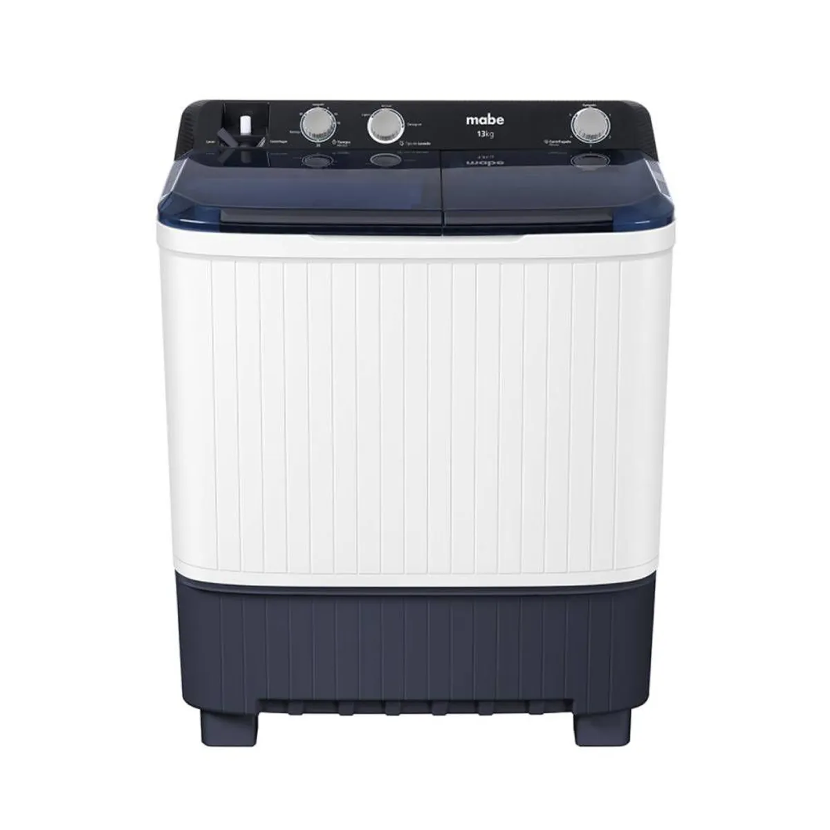 MABE - Lavadora Mabe Semiautomática Propela 13 Kg Blanca LMD3123HBAB0.