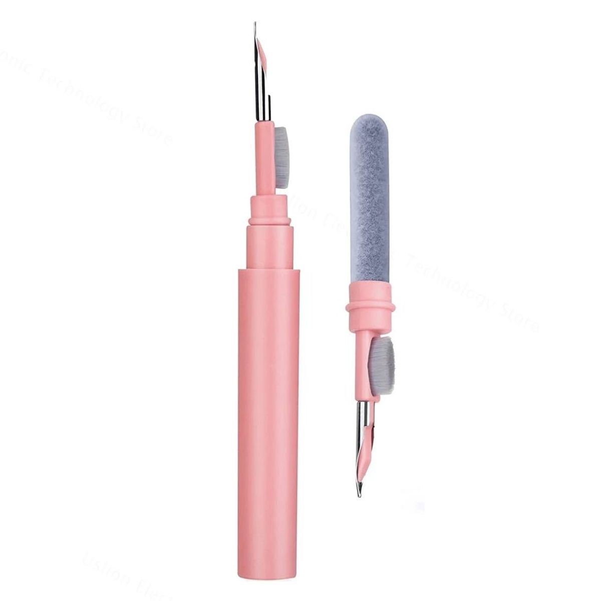 GENERICO - Herramienta De Limpieza De Auriculares Kit De Limpiador color rosa