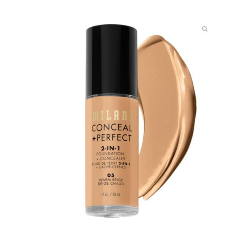 MILANI COSMETICS - Base Matte 2 en 1 Milani 05-Warm Beige