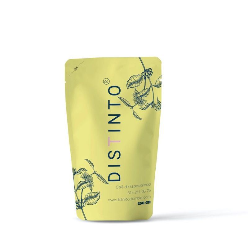 DISTINTO - CAFE HONEY EN GRANO DISTINTO 250 GR