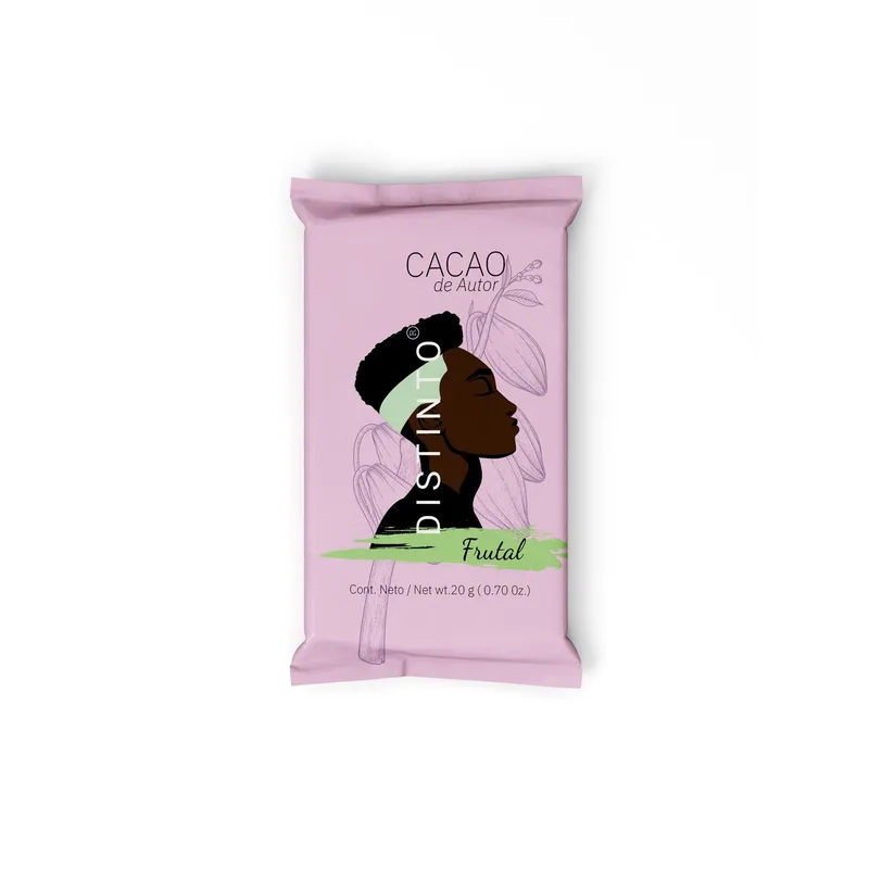 DISTINTO - CHOCOLATE DE AUTOR FRUTAL DISTINTO BARRA 20 GR