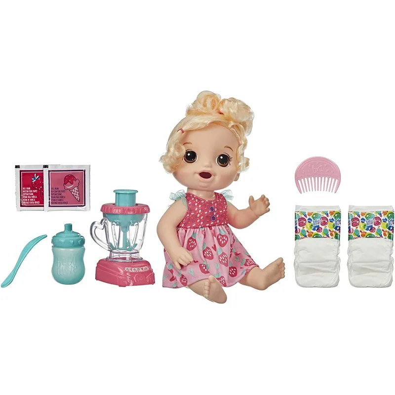 BABY ALIVE - Baby Alive Magical Mixer Muñeca Mezclador Mágico Para Bebé