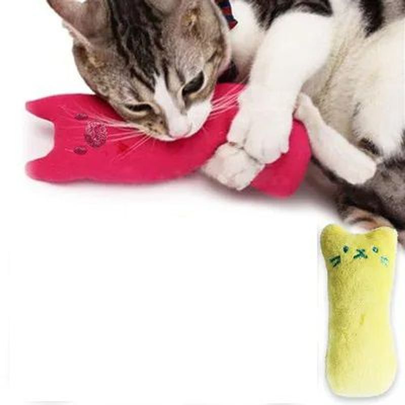 GENERICO - Juguete Interactivo De Felpa Para Gato Rechinar Dientes