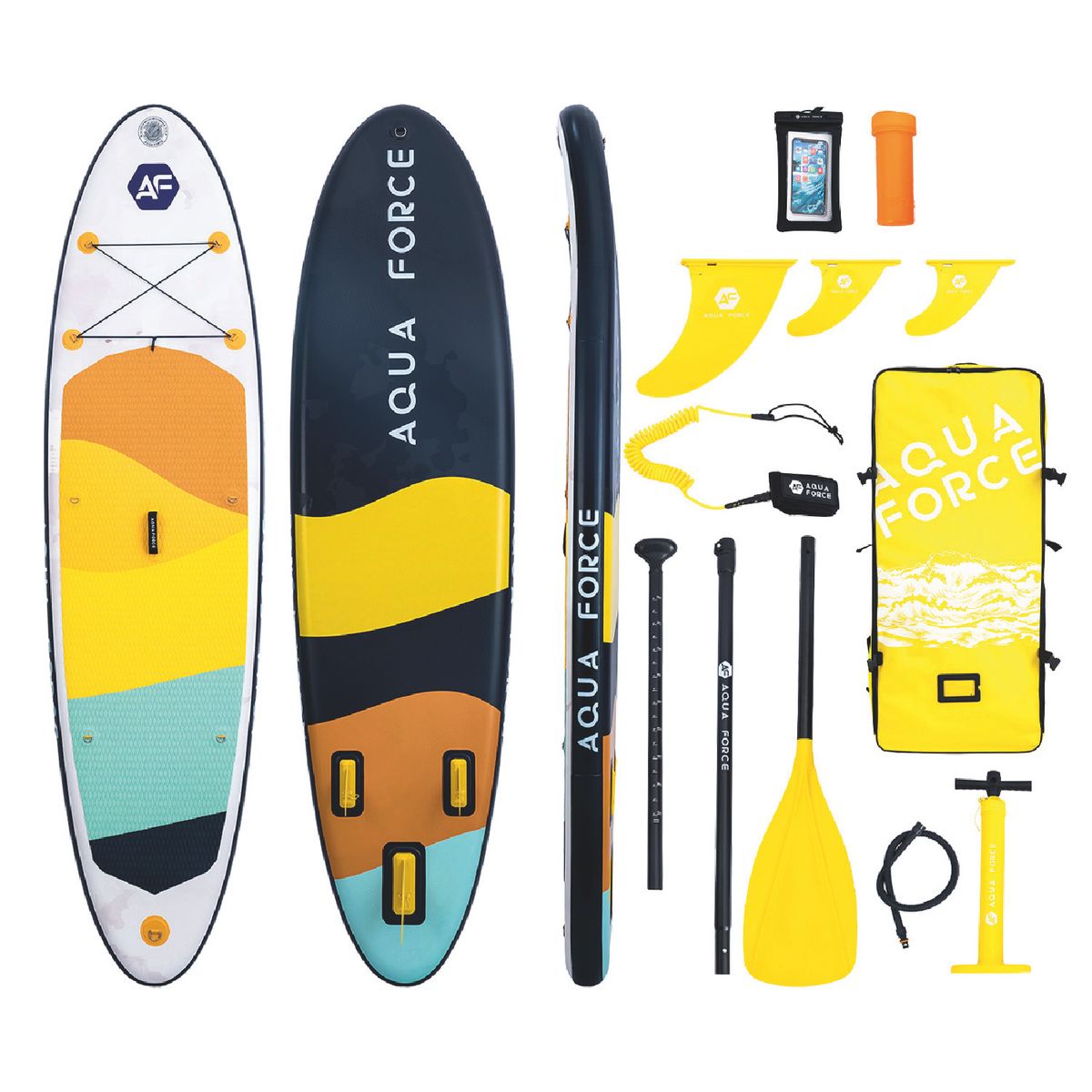 AQUA FORCE - Paddle Board Inflable 10'6'' Sunset – Doble Capa